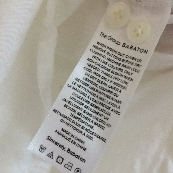 ARITZIA | Group Babaton Utility Button Up Shirt - Picture 7 of 14